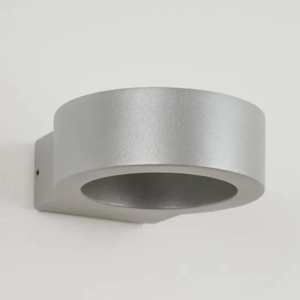 hofstein Applique murale d'extérieur Azervadinha LED Argenté, 1 lumière* Lampes Modernes