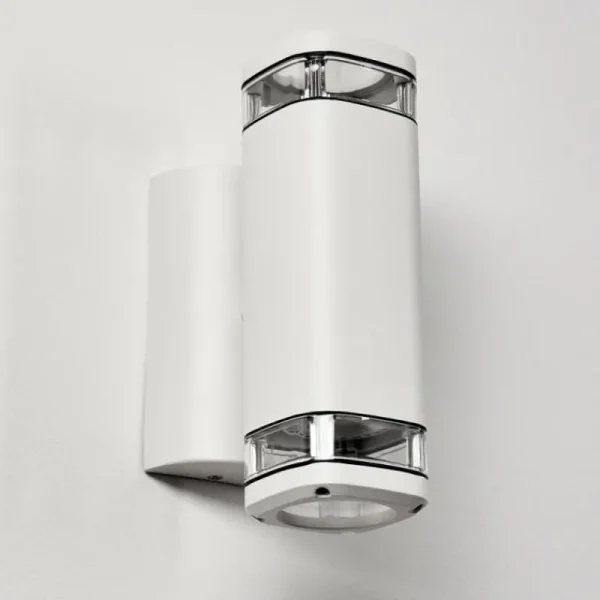 hofstein Applique murale d'extérieur Corneda Blanc, 2 lumières* Lampes Modernes