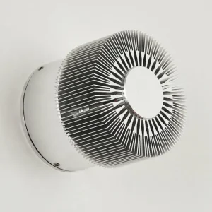 hofstein Applique murale d'extérieur Vilches LED Aluminium, Argenté, 1 lumière* Lampes Modernes