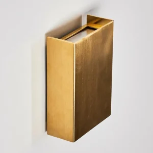 hofstein Applique murale d'extérieur Benin LED Laiton, 1 lumière* Lampes Modernes