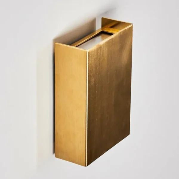 hofstein Applique murale d'extérieur Benin LED Laiton, 1 lumière* Lampes Modernes