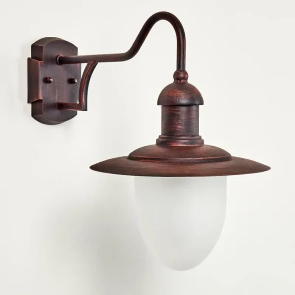 hofstein Applique murale d'extérieur Lucide ARUBA Brun, Rouille, 1 lumière* Lampes Modernes