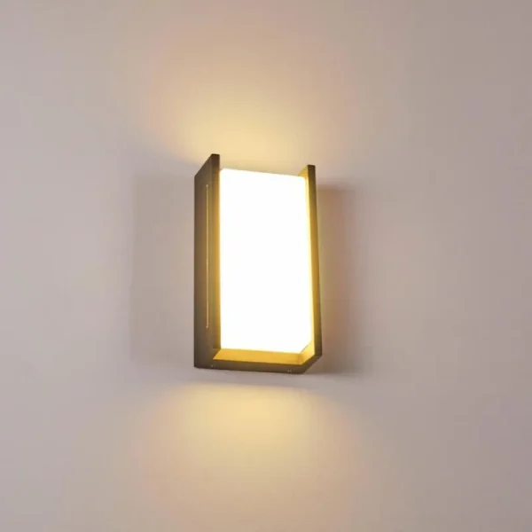 hofstein Applique murale d'extérieur Torhamn LED Anthracite, 1 lumière* Lampes Modernes