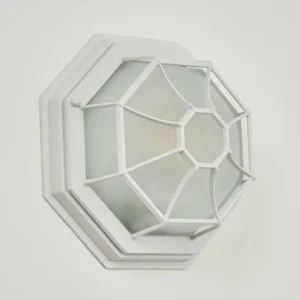 hofstein Applique murale d'extérieur Ibacache Blanc, 1 lumière* Lampes Modernes
