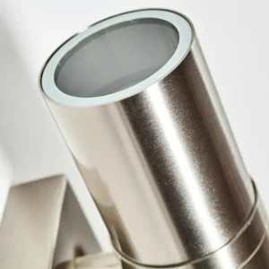 hofstein Applique murale d'extérieur Satava LED Nickel mat, 2 lumières* Lampes Modernes