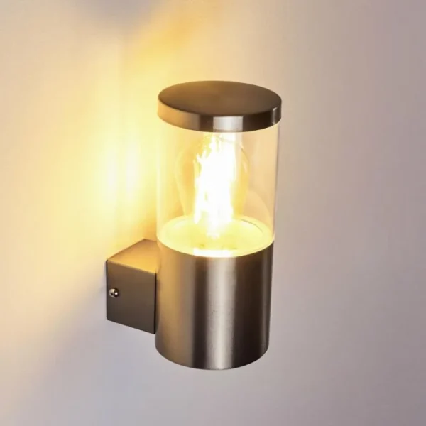 hofstein Applique murale d'extérieur Bodio Chrome, 1 lumière* Lampes Modernes