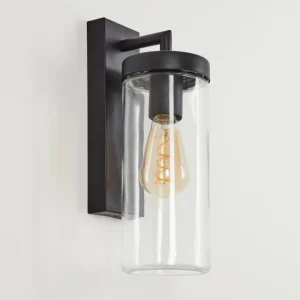 hofstein Applique murale d'extérieur Alegcirasn Noir, 1 lumière* Lampes Modernes
