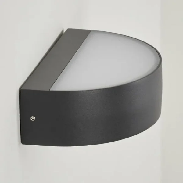 hofstein Applique murale d'extérieur Fletcher LED Anthracite, 2 lumières* Lampes Modernes