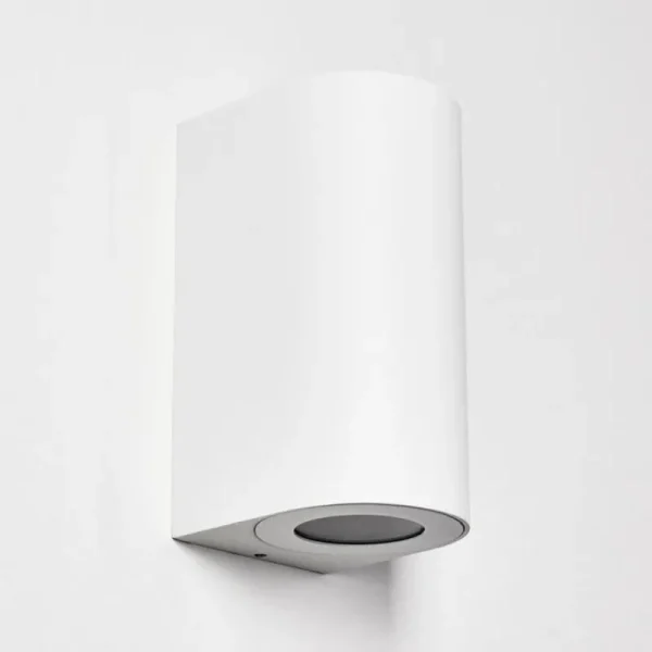hofstein Applique murale d'extérieur Boda Blanc, 2 lumières* Lampes Modernes