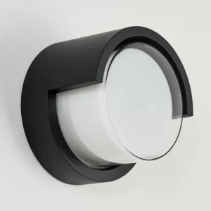 hofstein Applique murale d'extérieur Vurey LED Noir, 1 lumière* Lampes Modernes