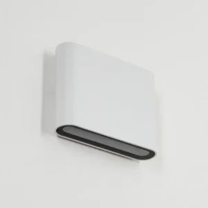 hofstein Applique murale d'extérieur Tammisaari LED Transparent, Blanc, 1 lumière* Lampes Modernes