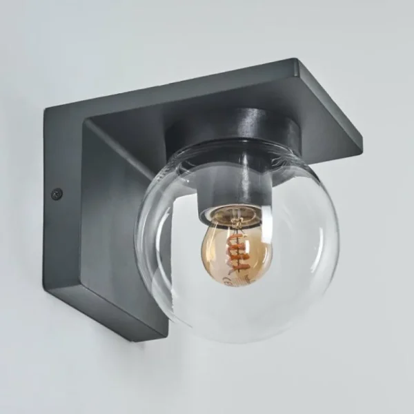 hofstein Applique murale d'extérieur Aquin Anthracite, 1 lumière* Lampes Modernes