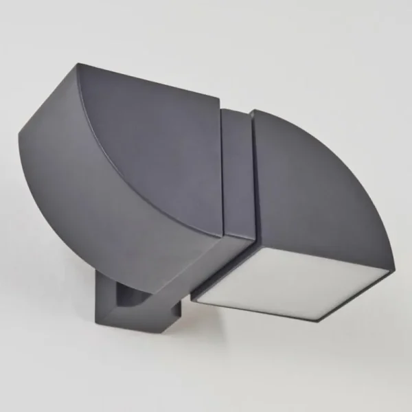 hofstein Applique murale d'extérieur Kontenga LED Anthracite, 2 lumières* Lampes Modernes
