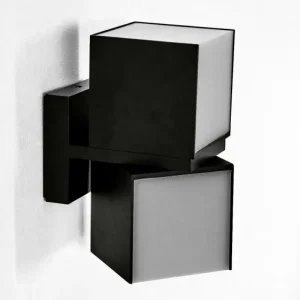 hofstein Applique murale d'extérieur Swanek LED Noir, 1 lumière* Lampes Modernes