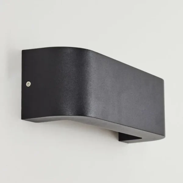 hofstein Applique murale d'extérieur Kirkhall LED Noir, 1 lumière* Lampes Modernes