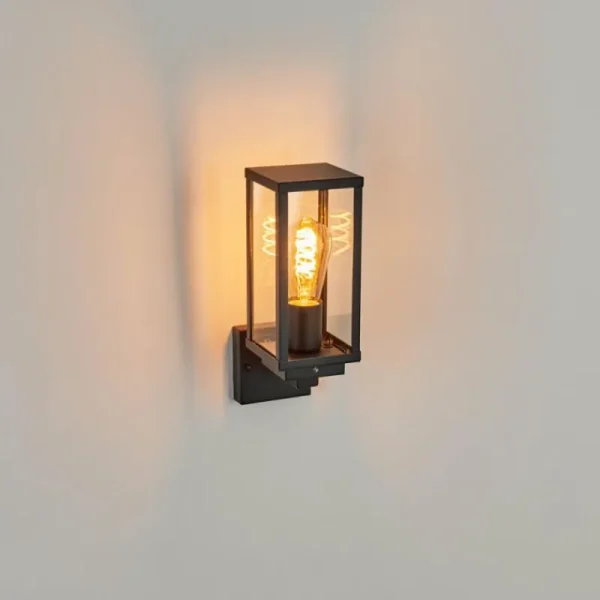hofstein Applique murale d'extérieur Lapa Noir, 1 lumière* Lampes Modernes