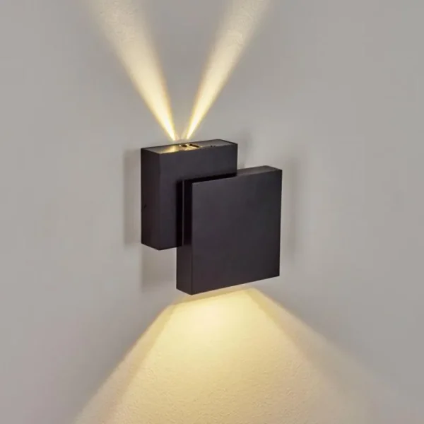 hofstein Applique murale d'extérieur Colare LED Noir, 1 lumière* Lampes Modernes