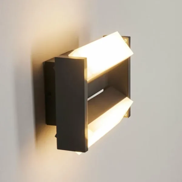 hofstein Applique murale d'extérieur Ramalheira LED Anthracite, 1 lumière* Lampes Modernes