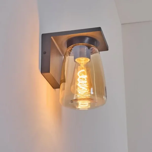 hofstein Applique murale d'extérieur Aquin Anthracite, 1 lumière* Lampes Modernes