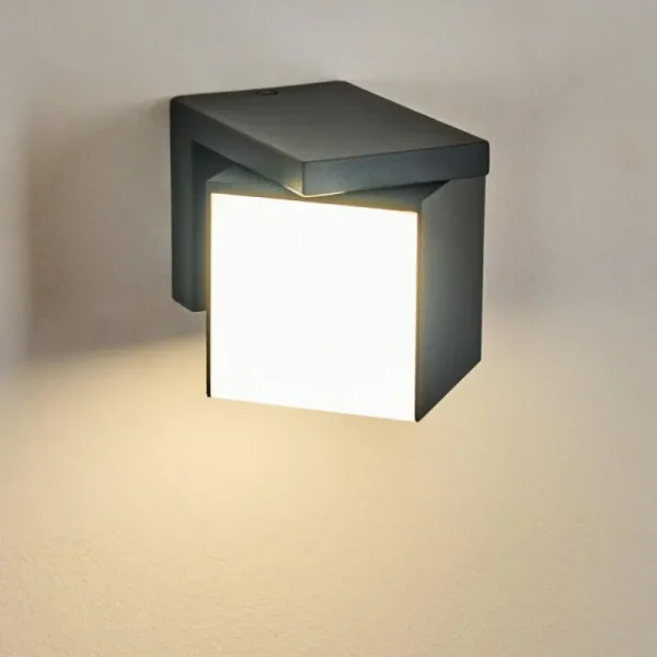 hofstein Applique murale d'extérieur Swanek LED Anthracite, 1 lumière* Lampes Modernes