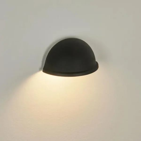 hofstein Applique murale d'extérieur Wundowie Noir, 1 lumière* Lampes Modernes