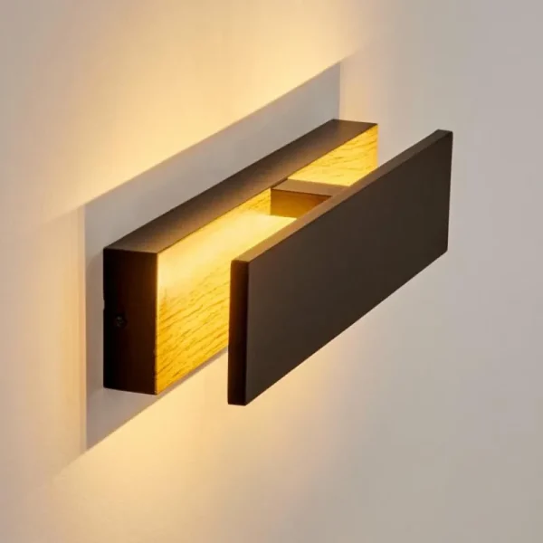 hofstein Applique murale d'extérieur Berna LED Couleur bois, 1 lumière* Lampes Modernes