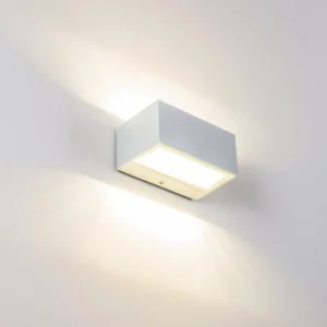 hofstein Applique murale d'extérieur Spider LED Blanc, 1 lumière* Lampes Modernes