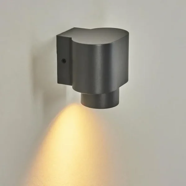 hofstein Applique murale d'extérieur Guampacha Anthracite, 1 lumière* Lampes Modernes
