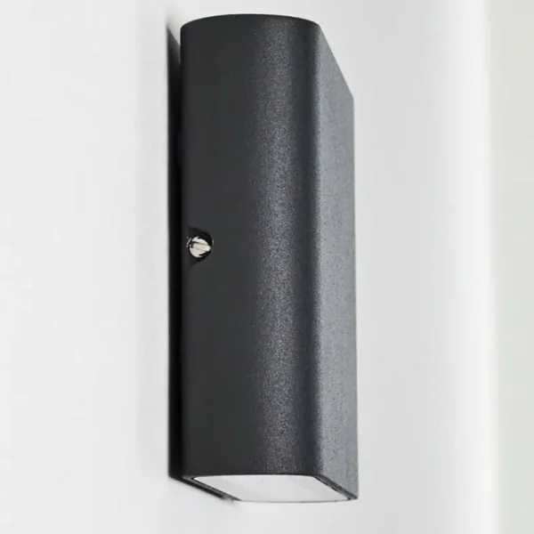 hofstein Applique murale d'extérieur Tinglev LED Anthracite, 2 lumières* Lampes Modernes
