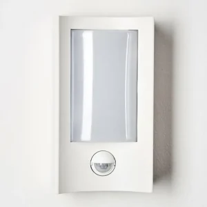 hofstein Applique murale d'extérieur Nordkapp LED Blanc, 1 lumière, Détecteur de mouvement* Lampes Modernes