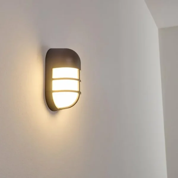 hofstein Applique murale d'extérieur Kyrenia LED Anthracite, 1 lumière* Lampes Modernes