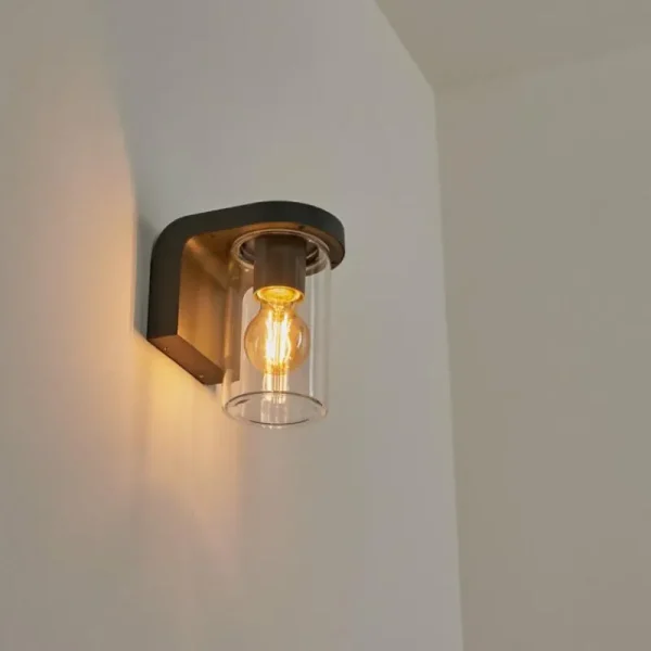 hofstein Applique murale d'extérieur Radnor Anthracite, 1 lumière* Lampes Modernes