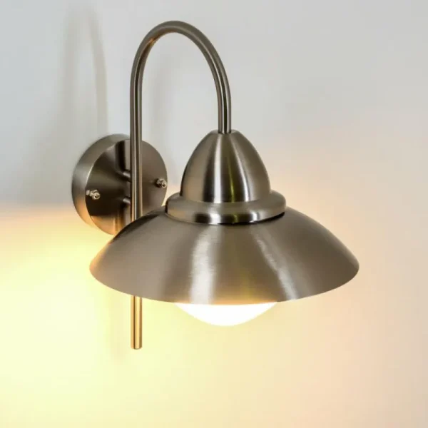 hofstein Applique murale d'extérieur Gielas Acier inoxydable, 1 lumière* Lampes Modernes