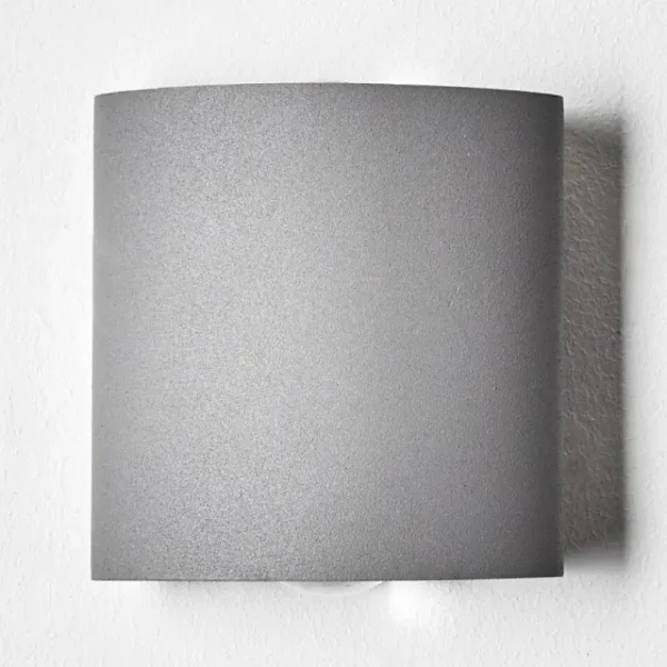 hofstein Applique murale d'extérieur Abaiang LED Gris, 1 lumière* Lampes Modernes