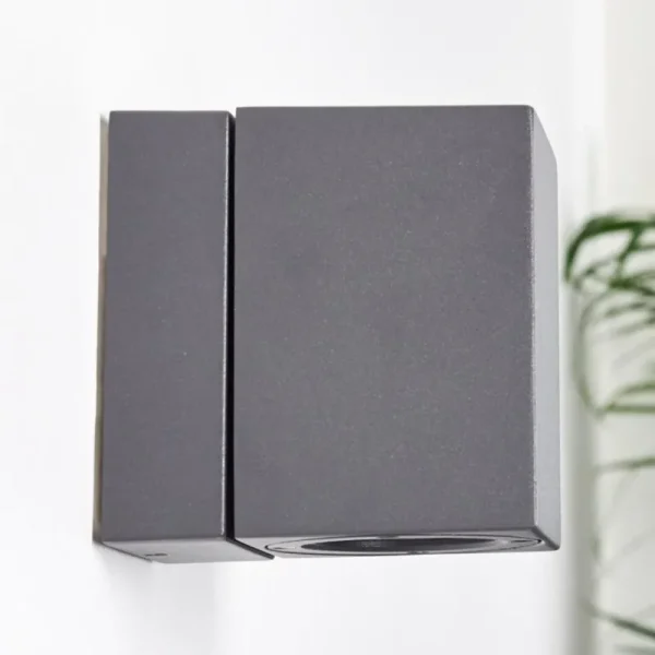 hofstein Applique murale d'extérieur Bregenz LED Anthracite, 1 lumière* Lampes Modernes