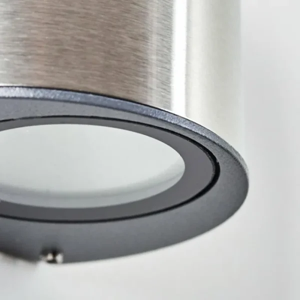 hofstein Applique murale d'extérieur Vano LED Acier inoxydable, 1 lumière* Lampes Modernes