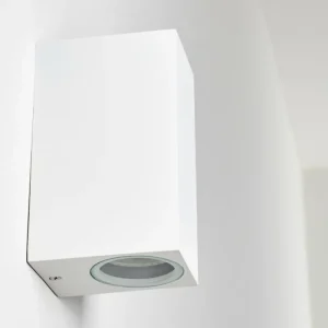 hofstein Applique murale d'extérieur Nordborg LED Blanc, 2 lumières* Lampes Modernes