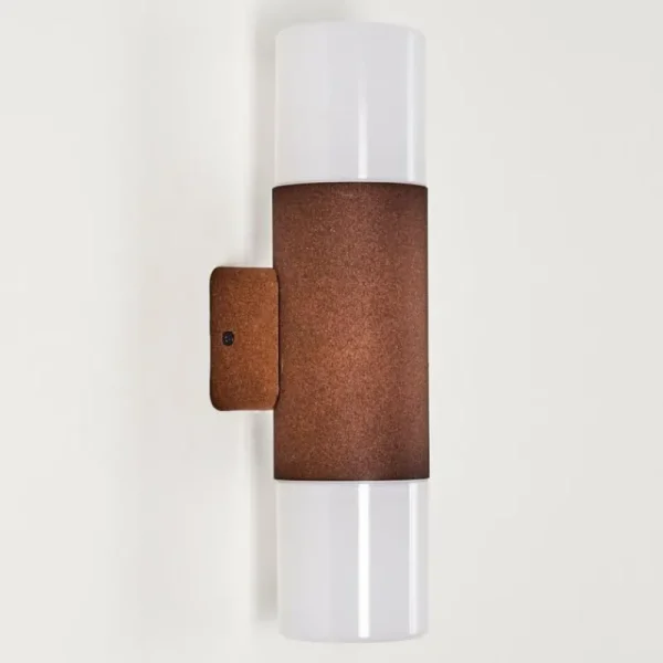 hofstein Applique murale d'extérieur Buhrkall Rouille, 2 lumières* Lampes Modernes