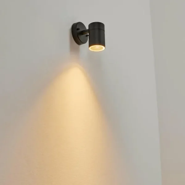 hofstein Applique murale d'extérieur Corneda Noir, 1 lumière* Lampes Modernes