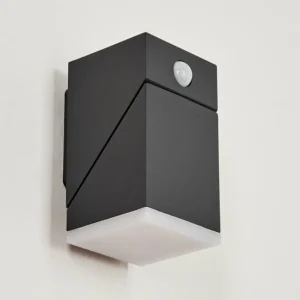 hofstein Applique murale d'extérieur Toogong LED Anthracite, 1 lumière, Détecteur de mouvement* Lampes Modernes