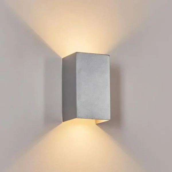 hofstein Applique murale d'extérieur Tamarin LED Gris, 1 lumière* Lampes Modernes