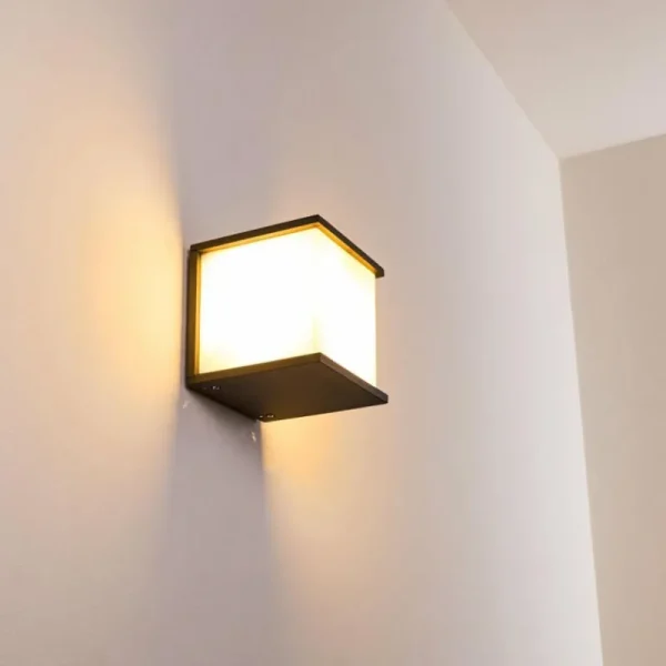 hofstein Applique murale d'extérieur Ebba Anthracite, 1 lumière* Lampes Modernes