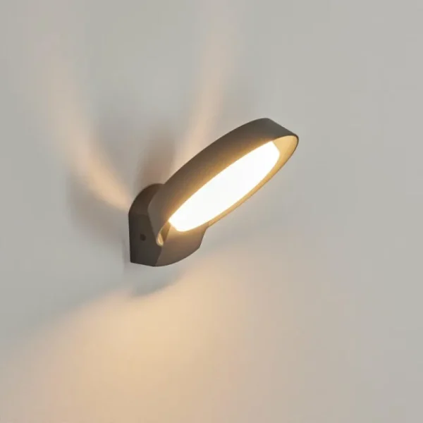 hofstein Applique murale d'extérieur Kelo LED Anthracite, 1 lumière* Lampes Modernes