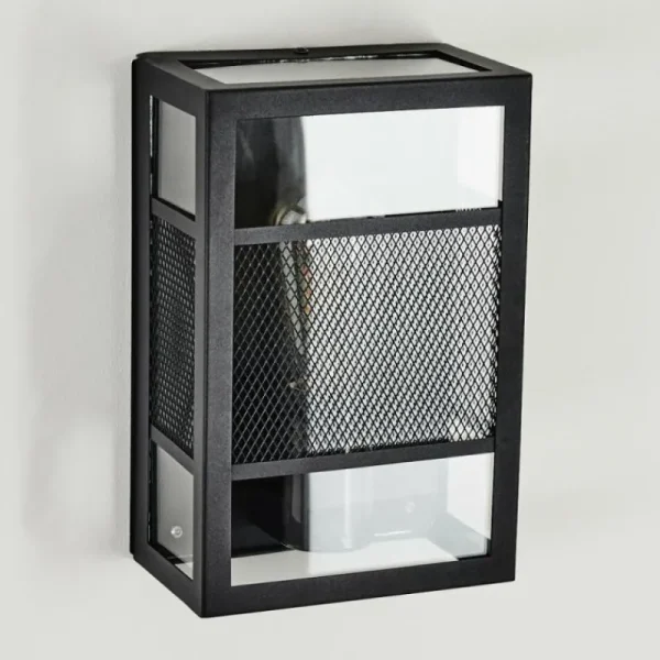 hofstein Applique murale d'extérieur Nelgen Noir, 1 lumière* Lampes Modernes