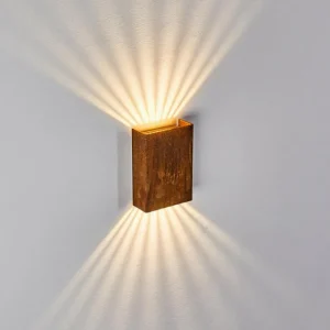 hofstein Applique murale d'extérieur Benin LED Rouille, 1 lumière* Lampes Modernes