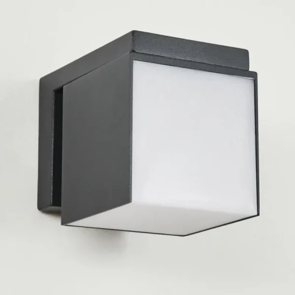 hofstein Applique murale d'extérieur Swanek LED Anthracite, 1 lumière* Lampes Modernes