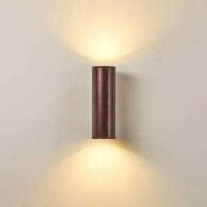 hofstein Applique murale d'extérieur Brachy LED Rouge, Noir, 2 lumières* Lampes Modernes