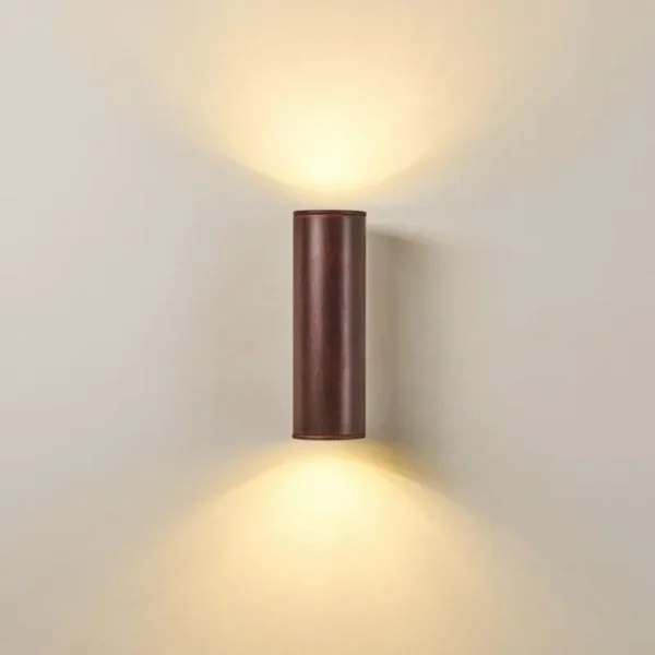 hofstein Applique murale d'extérieur Brachy LED Rouge, Noir, 2 lumières* Lampes Modernes