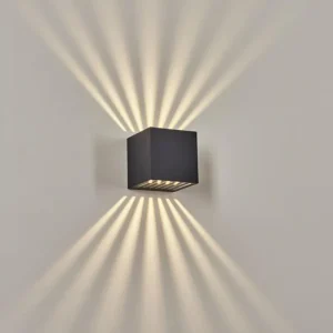 hofstein Applique murale d'extérieur Barrero LED Anthracite, 1 lumière* Lampes Modernes