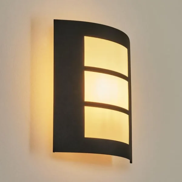 hofstein Applique murale d'extérieur Matilau Blanc, 1 lumière* Lampes Modernes